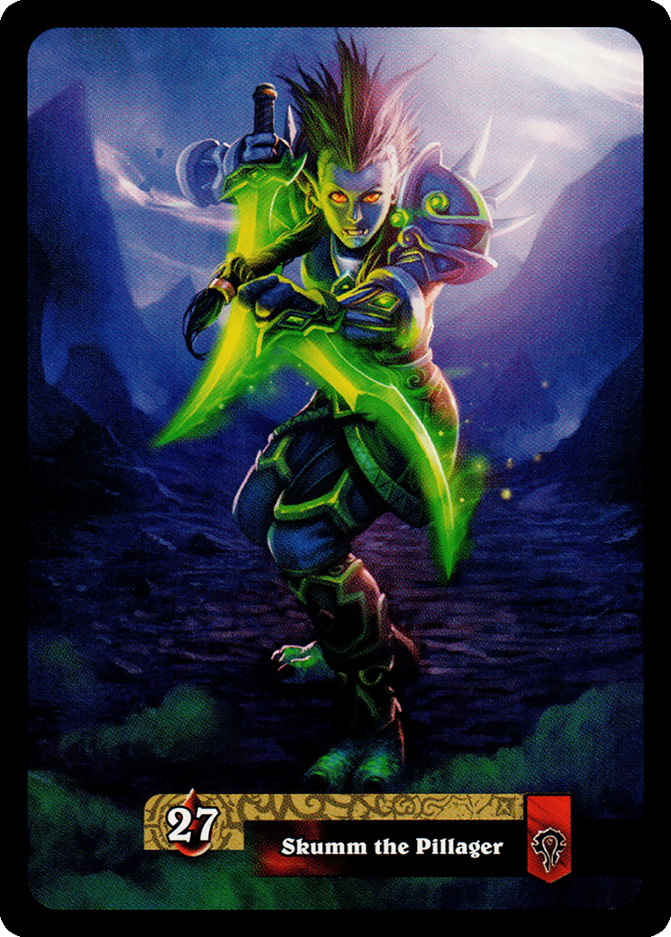 Skuum the Pillager 背面